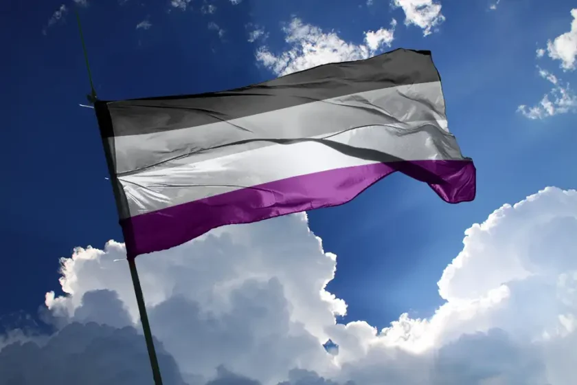 drapeau asexuel