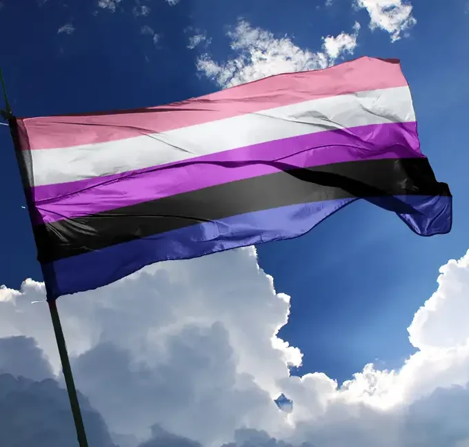 drapeau genderfluid