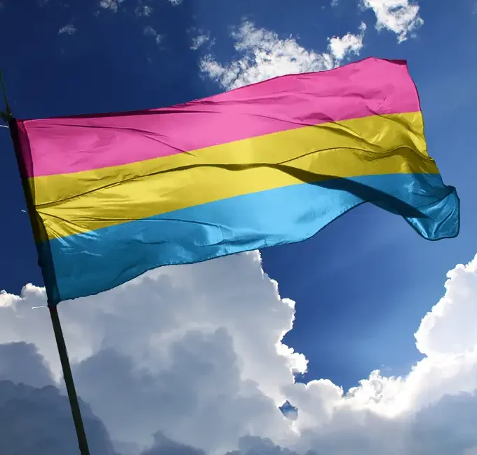 drapeau pansexuel